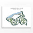 Sakonnet Golf Club, Rhode Island - Printed Golf Course