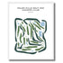 Salem Hills Golf & Country Club, Ohio - Printed Golf Courses