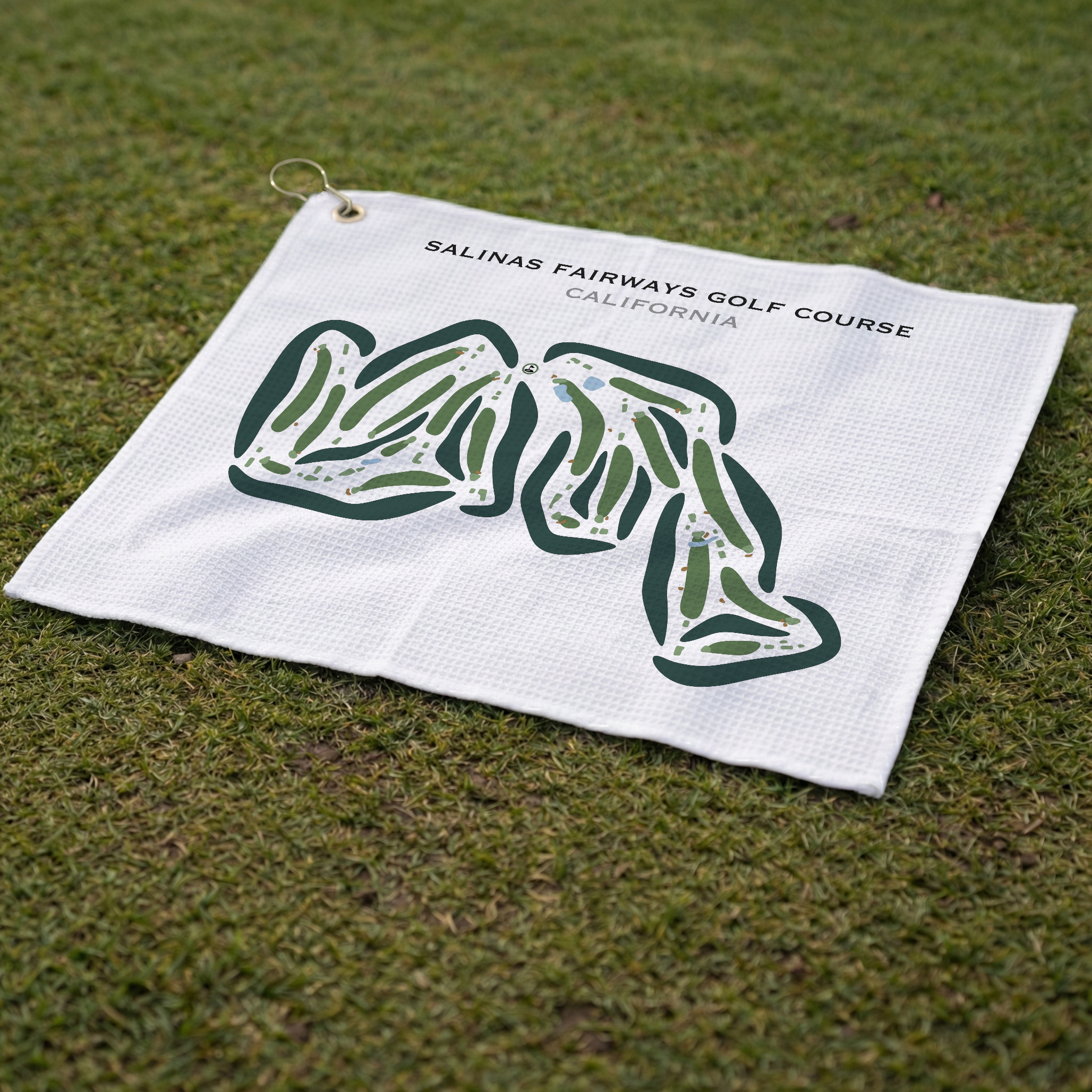 Salinas Fairways Golf Course, California - Printed Golf Courses