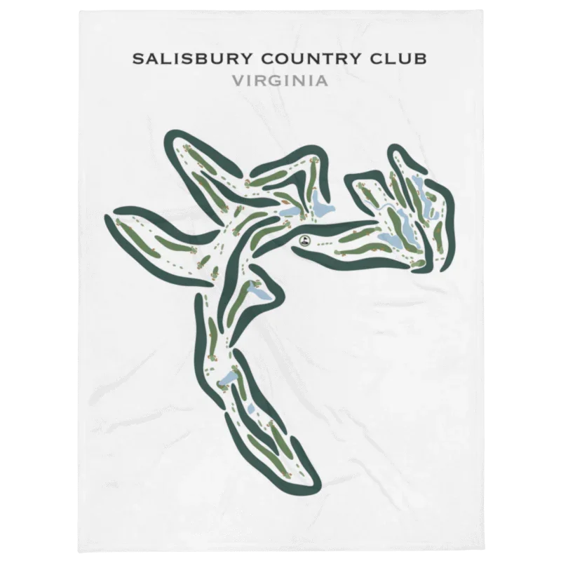Salisbury Country Club, Virginia - Printed Golf Courses