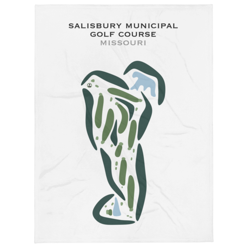 Salisbury Municipal Golf Course, Missouri - Printed Golf Courses