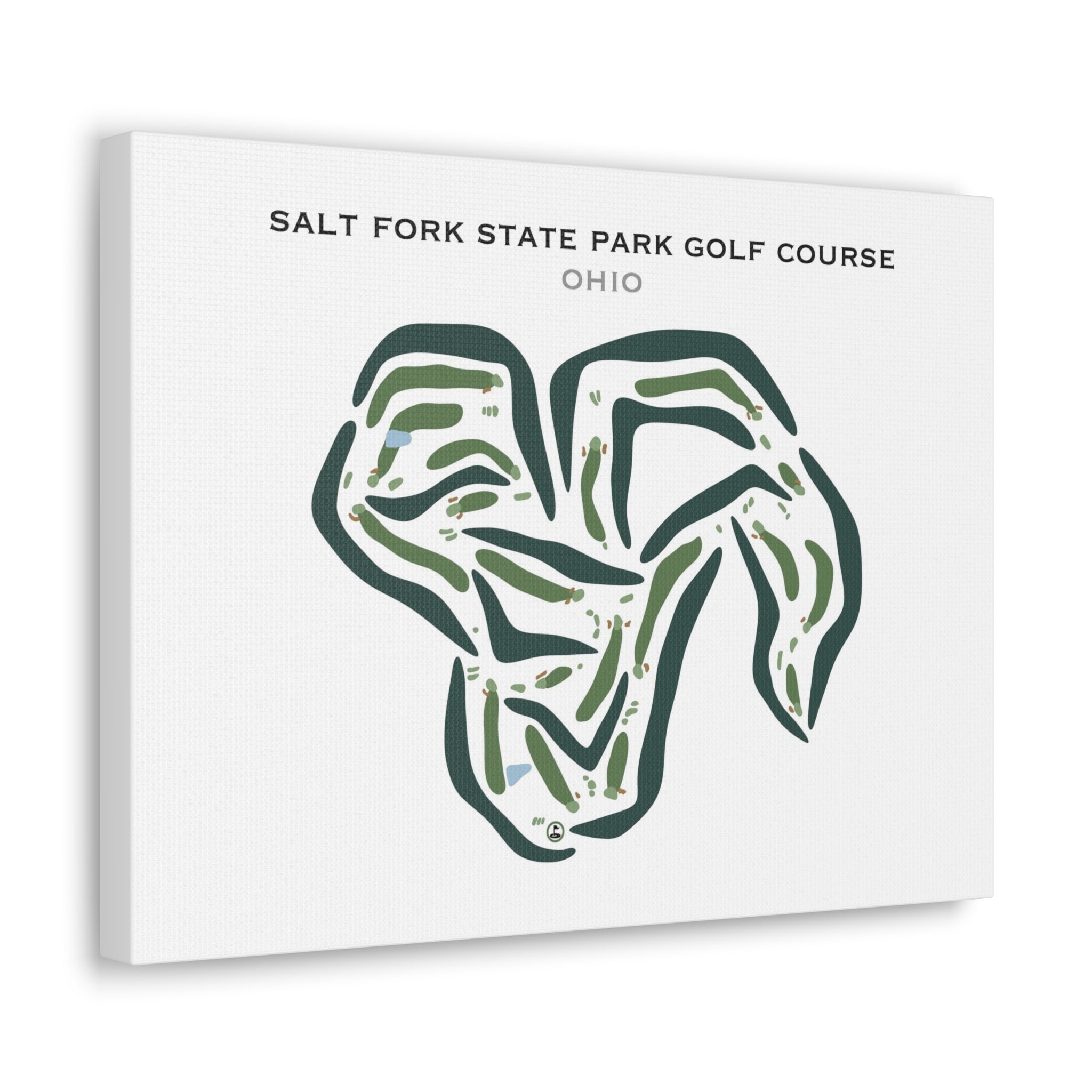 Salt Fork State Park Golf Course, Ohio - Printed Golf Courses