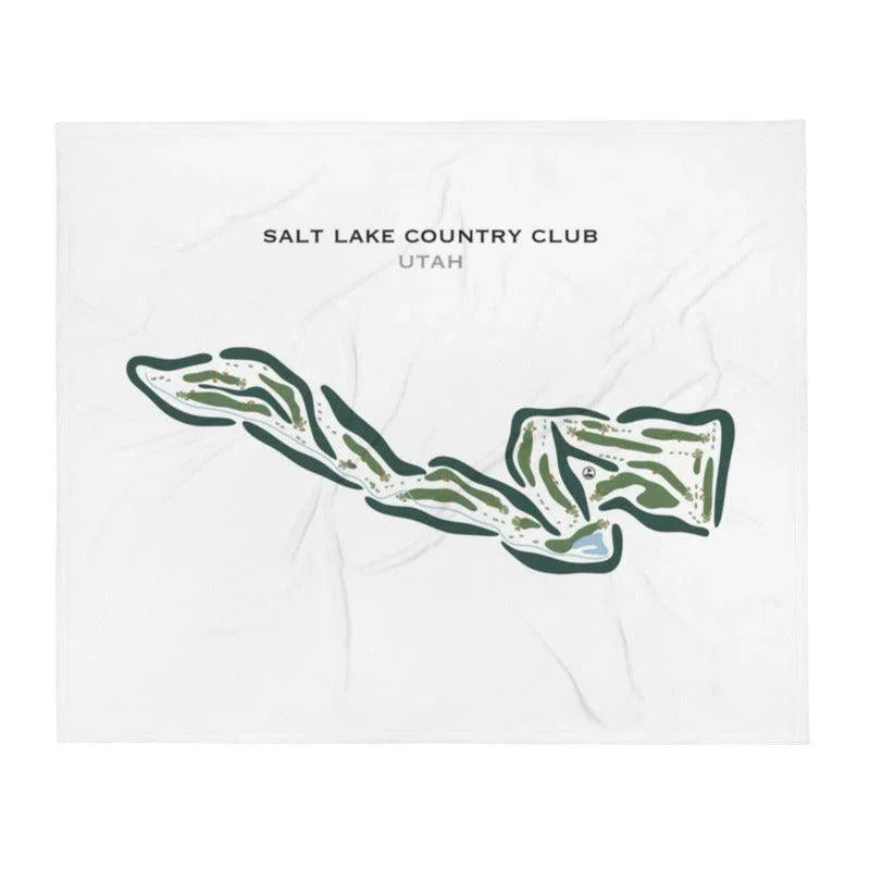 Salt Lake County Club, Salt Lake City Utah - Printed Golf Courses