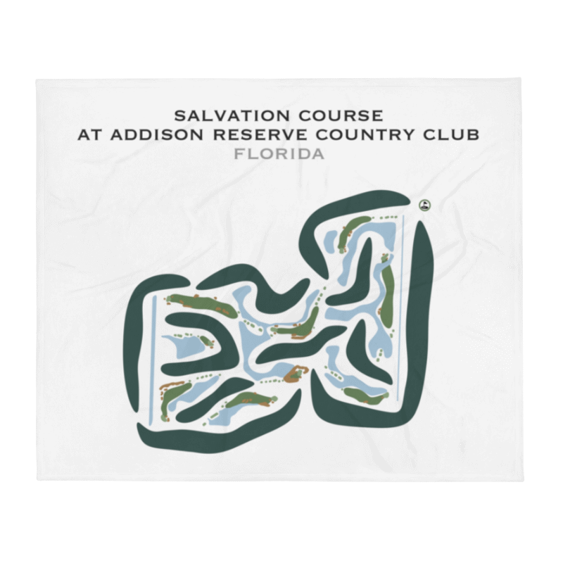 Salvation Course at Addison Reserve Country Club, Florida - Printed Golf Courses