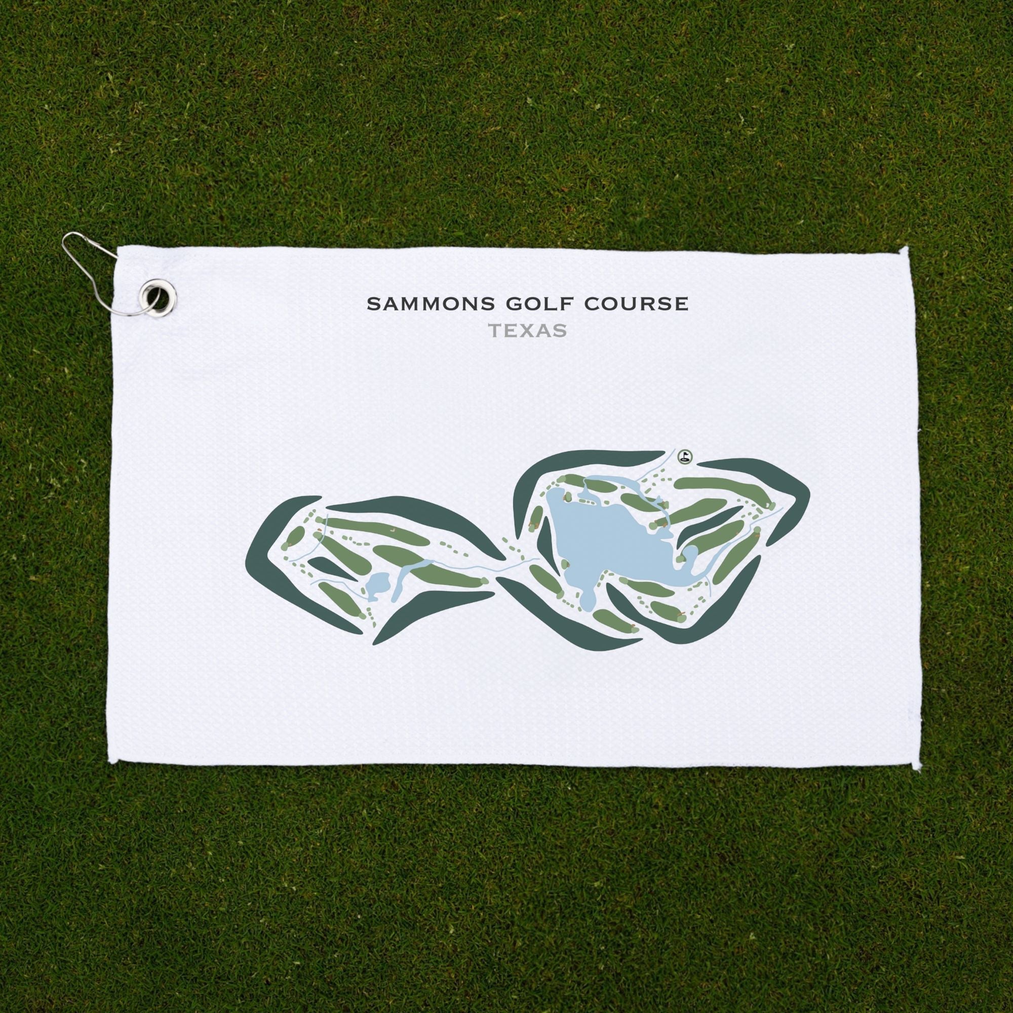 Sammons Golf Course, Texas - Printed Golf Courses