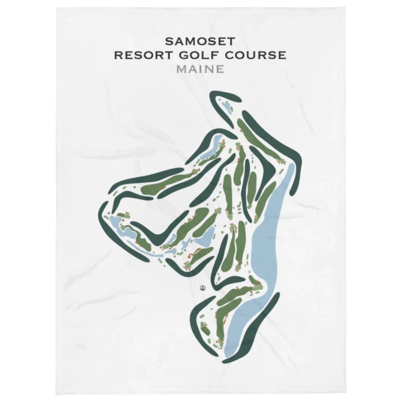 Samoset Resort Golf Course, Maine - Printed Golf Course