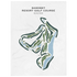 Samoset Resort Golf Course, Maine - Printed Golf Course