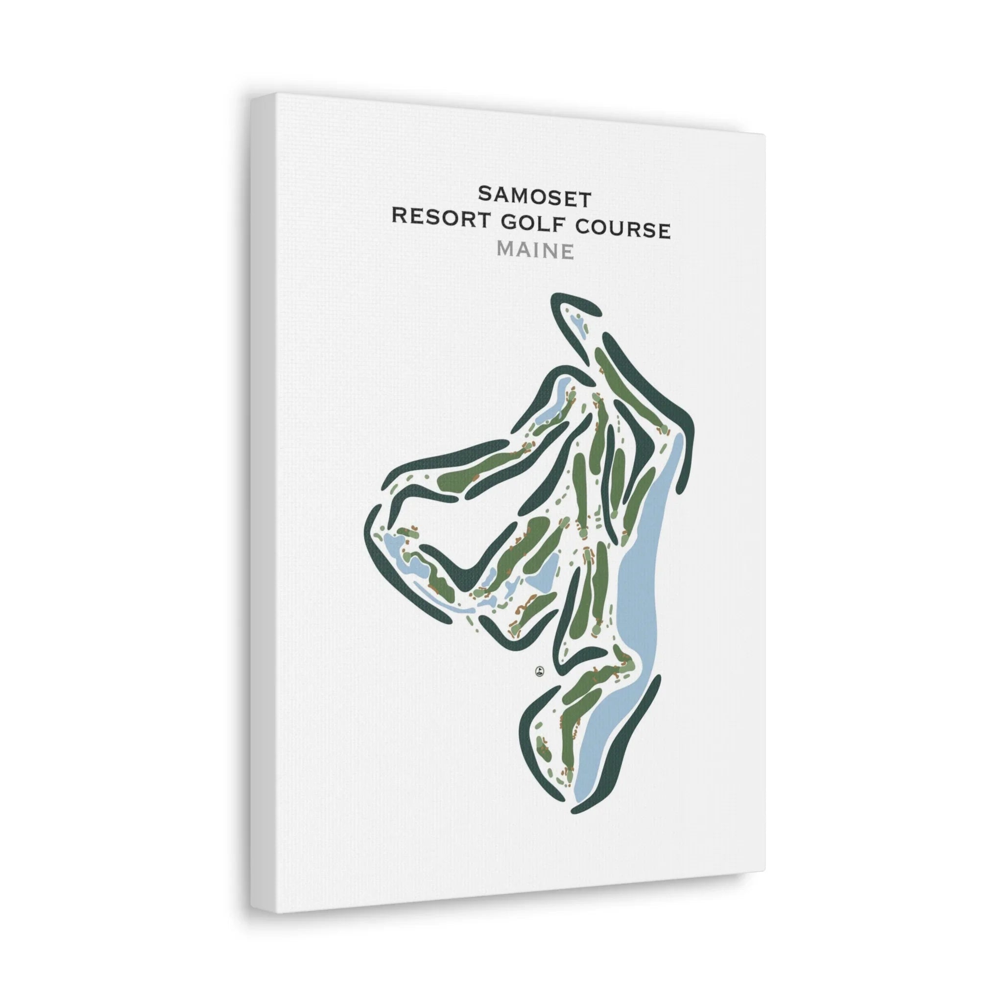 Samoset Resort Golf Course, Maine - Printed Golf Course