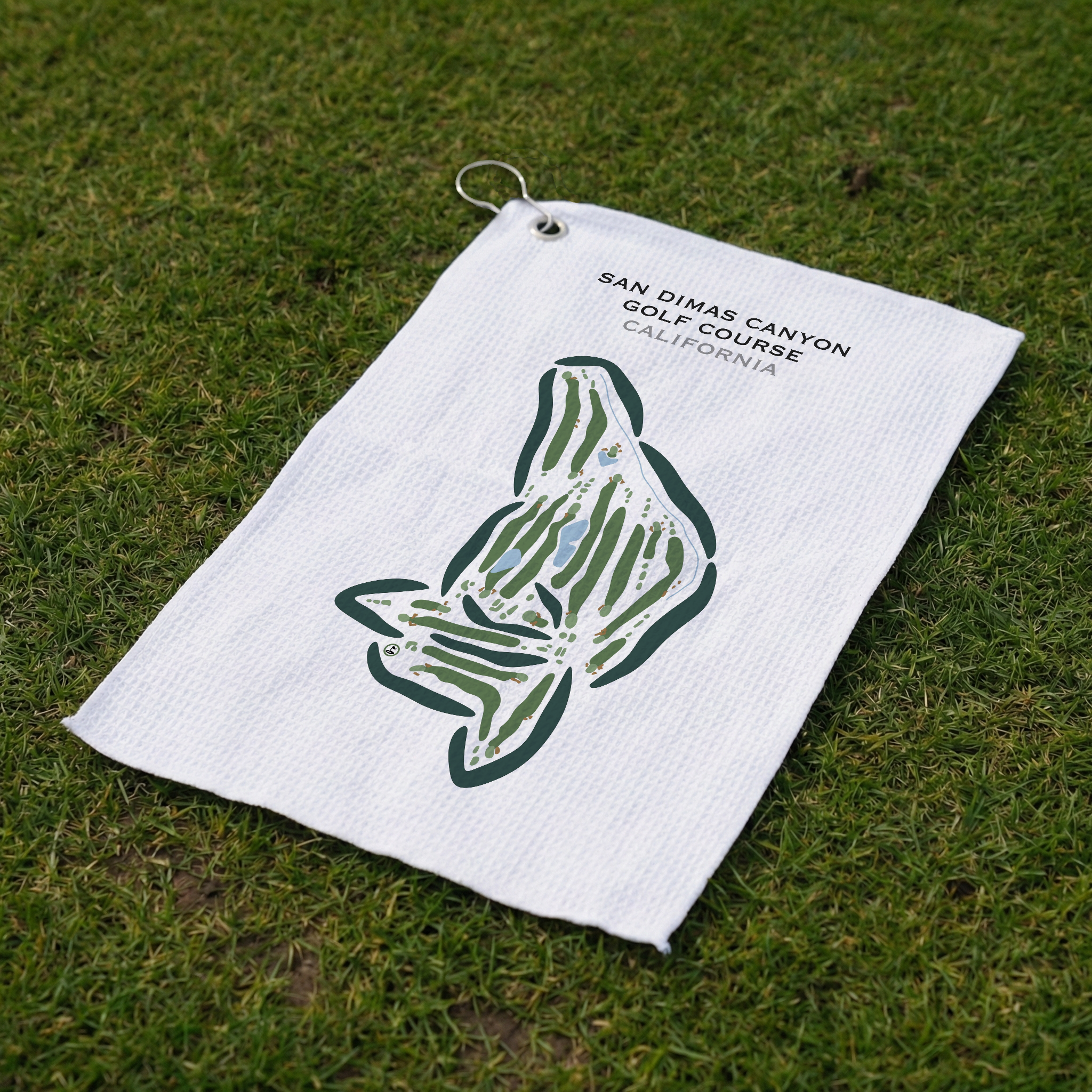 San Dimas Canyon Golf Course, California - Printed Golf Courses