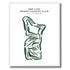 San Luis Obispo Country Club, California - Printed Golf Course