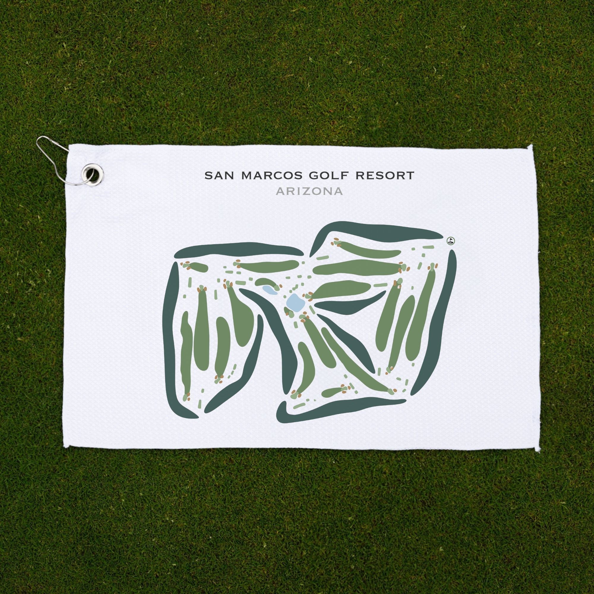 San Marcos Golf Resort, Arizona - Printed Golf Courses
