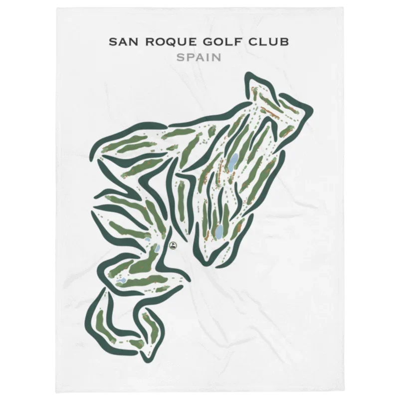 San Roque Golf Club, Spain - Printed Golf Courses