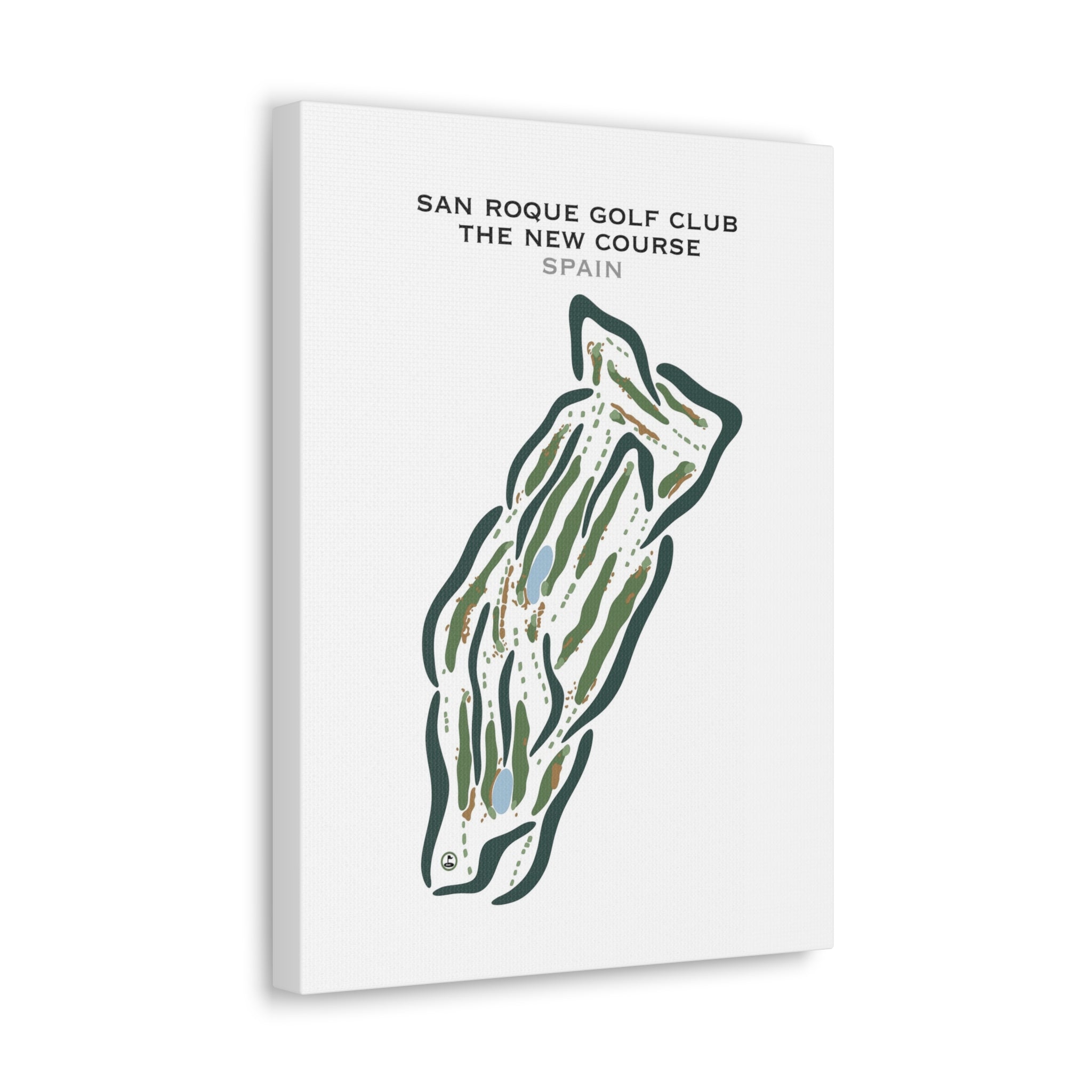 San Roque Golf Club, The New Course, Spain - Printed Golf Courses