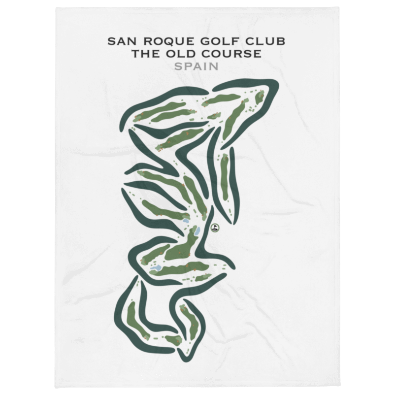 San Roque Golf Club, The Old Course, Spain - Printed Golf Courses
