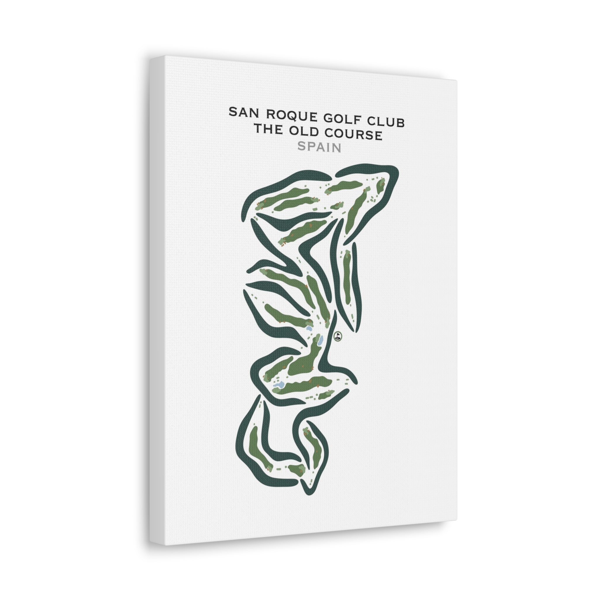 San Roque Golf Club, The Old Course, Spain - Printed Golf Courses
