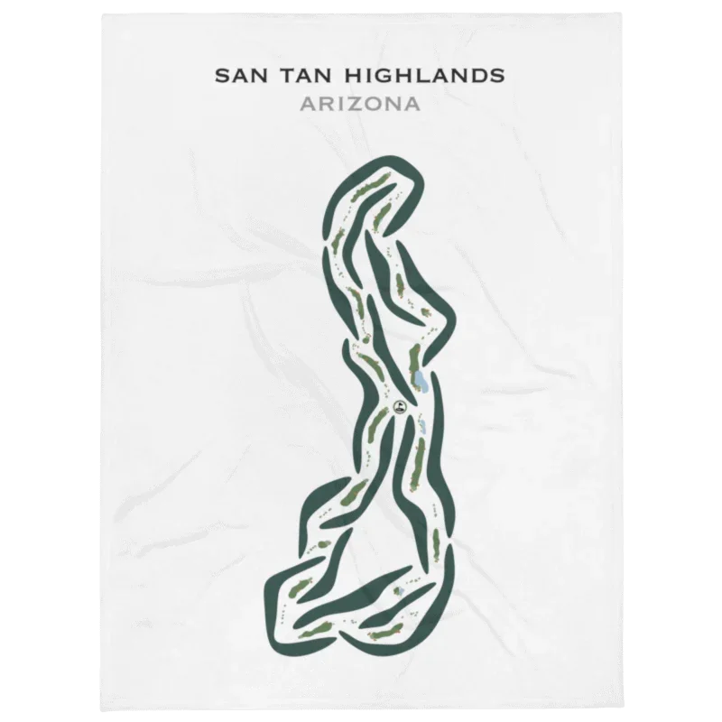 San Tan Highlands, Arizona - Printed Golf Courses