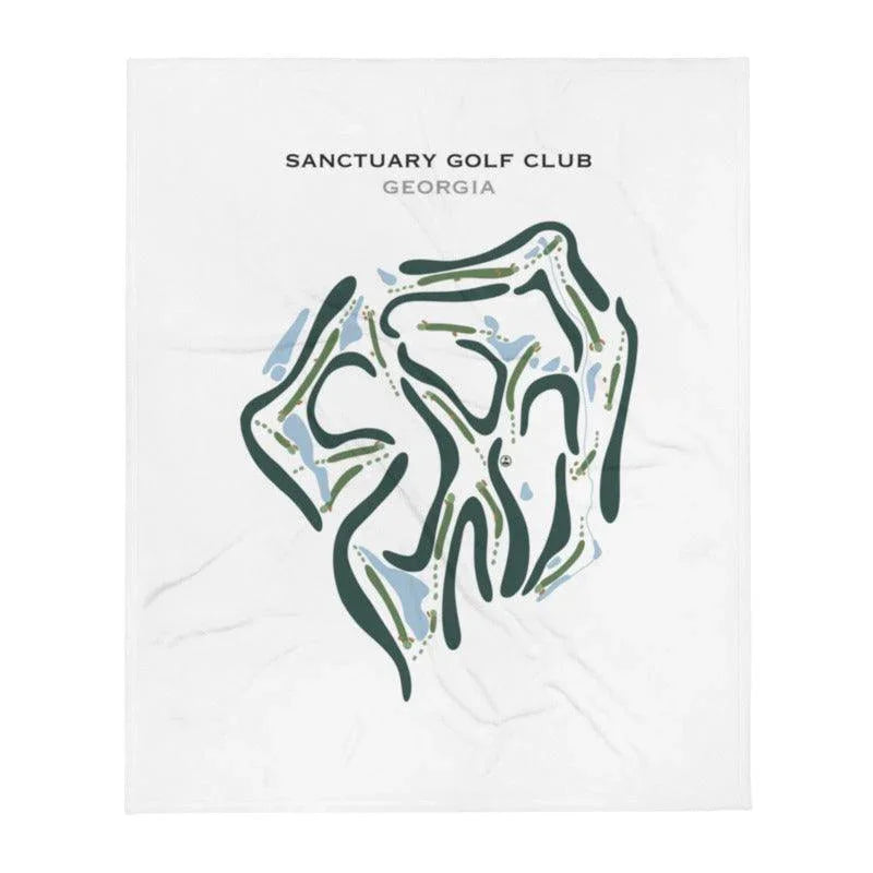 Sanctuary Golf Club, Georgia - Printed Golf Courses