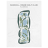 Sandhill Crane Golf Club, Florida - Printed Golf Courses