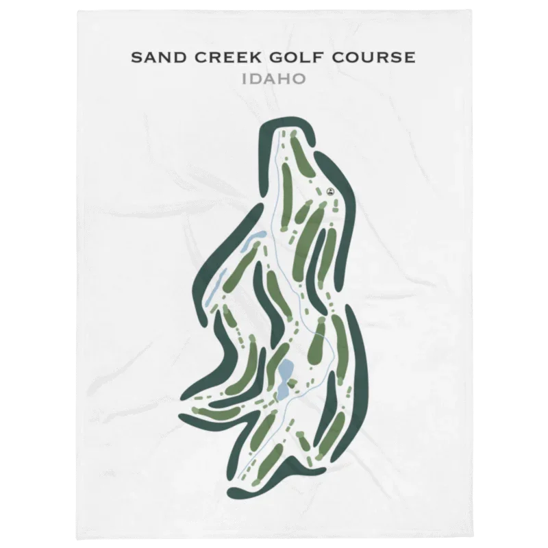 Sand Creek Golf Course, Idaho - Printed Golf Courses
