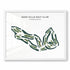 Sand Hills Golf Club, Nebraska - Printed Golf Course