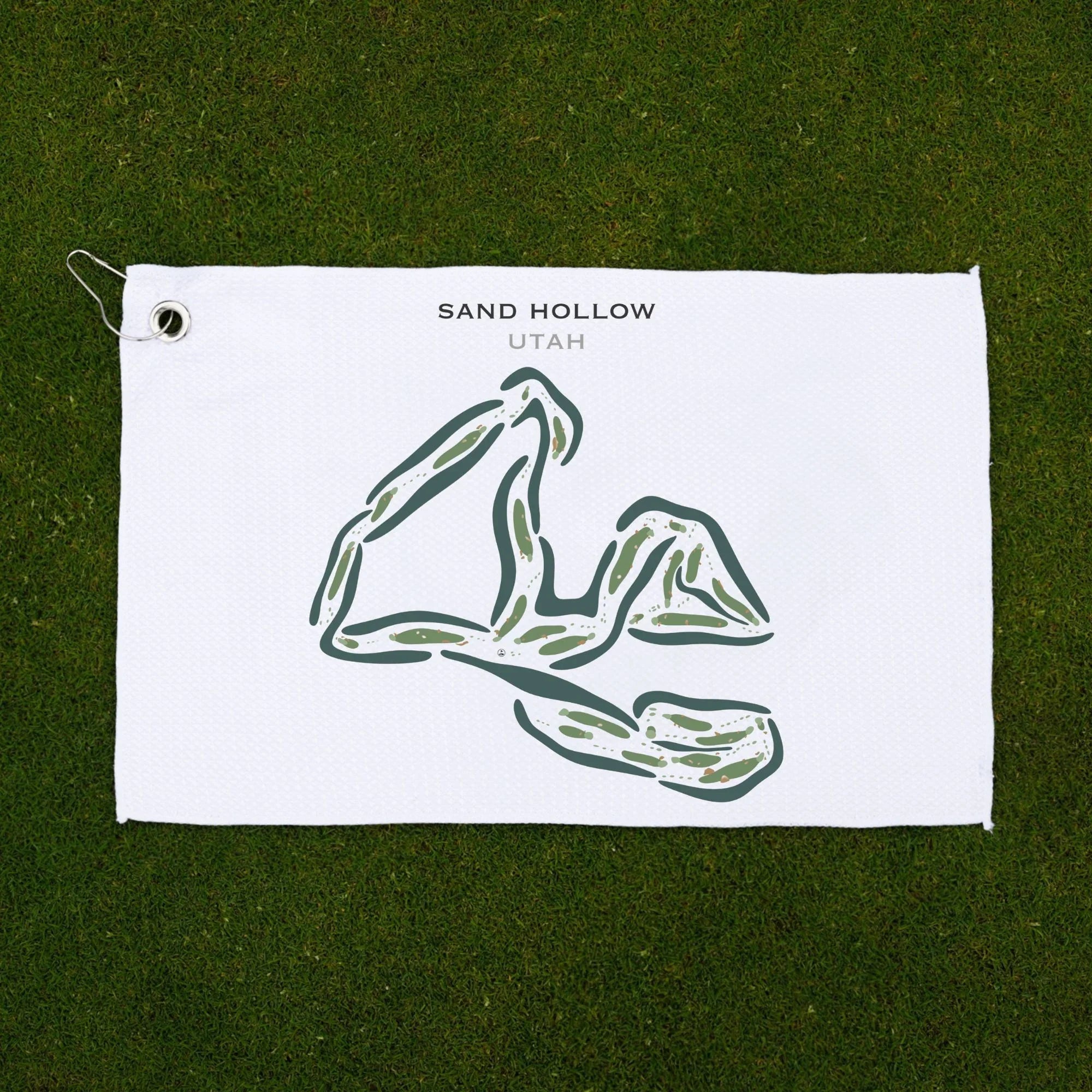 Sand Hollow Resort Golf Course, Hurricane Utah - Printed Golf Courses