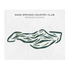 Sand Springs Country Club, Pennsylvania - Printed Golf Courses