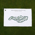 Sand Springs Country Club, Pennsylvania - Printed Golf Courses