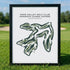 Sand Valley Golf Club Mammoth Dunes Course, Wisconsin - Printed Golf Courses