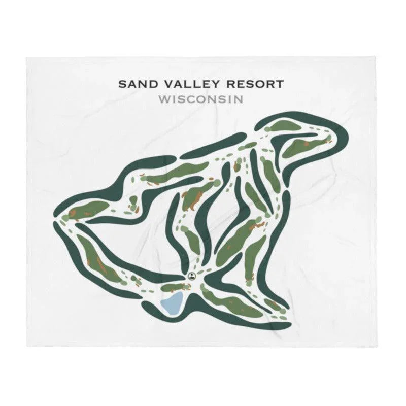 Sand Valley Resort, Wisconsin - Printed Golf Courses