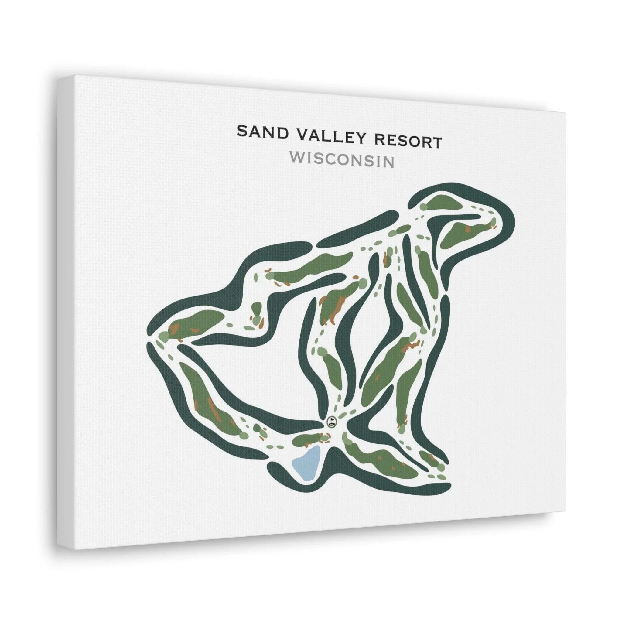 Sand Valley Resort, Wisconsin - Printed Golf Courses