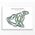 Sand Valley Resort, Wisconsin - Printed Golf Courses