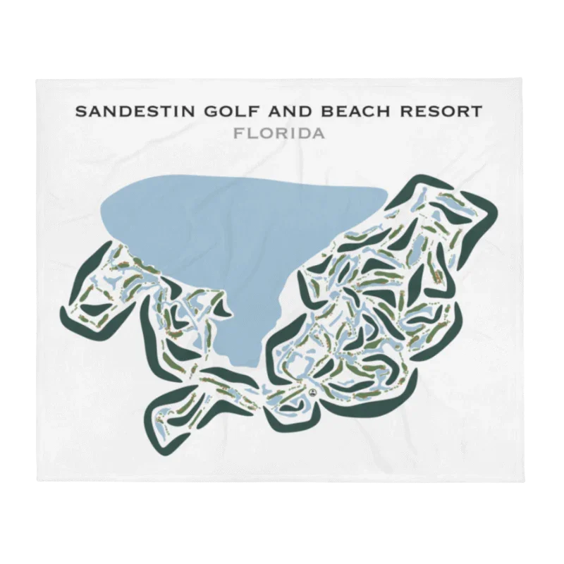Sandestin Golf and Beach Resort, Florida - Printed Golf Courses
