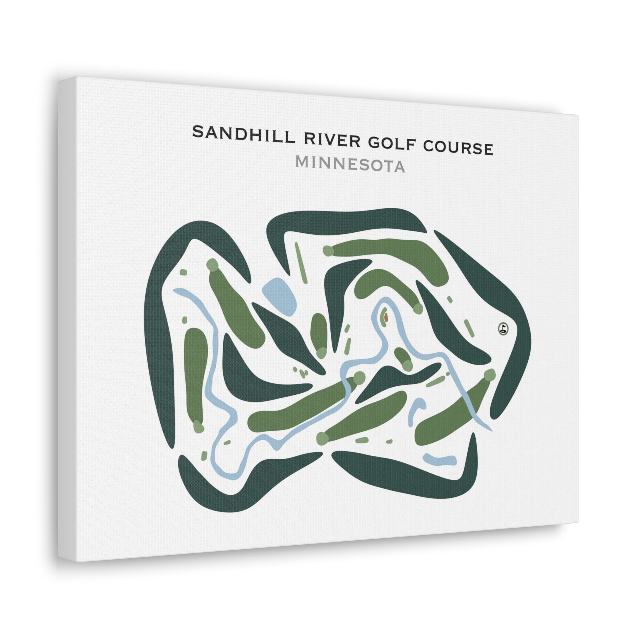 Sandhill River Golf Course, Minnesota - Printed Golf Courses
