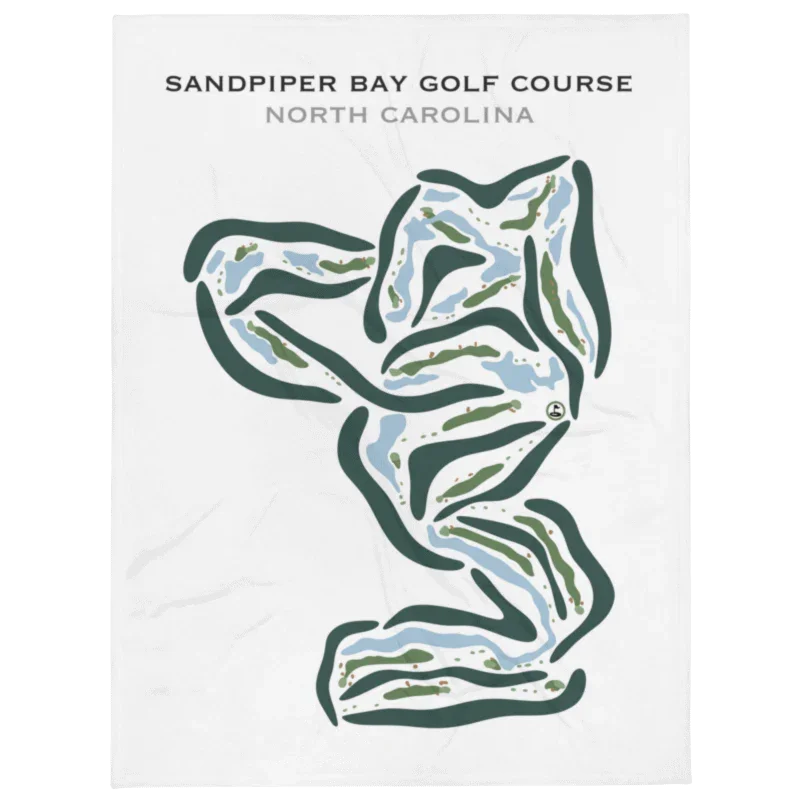 Sandpiper Bay Golf Course, North Carolina - Printed Golf Courses