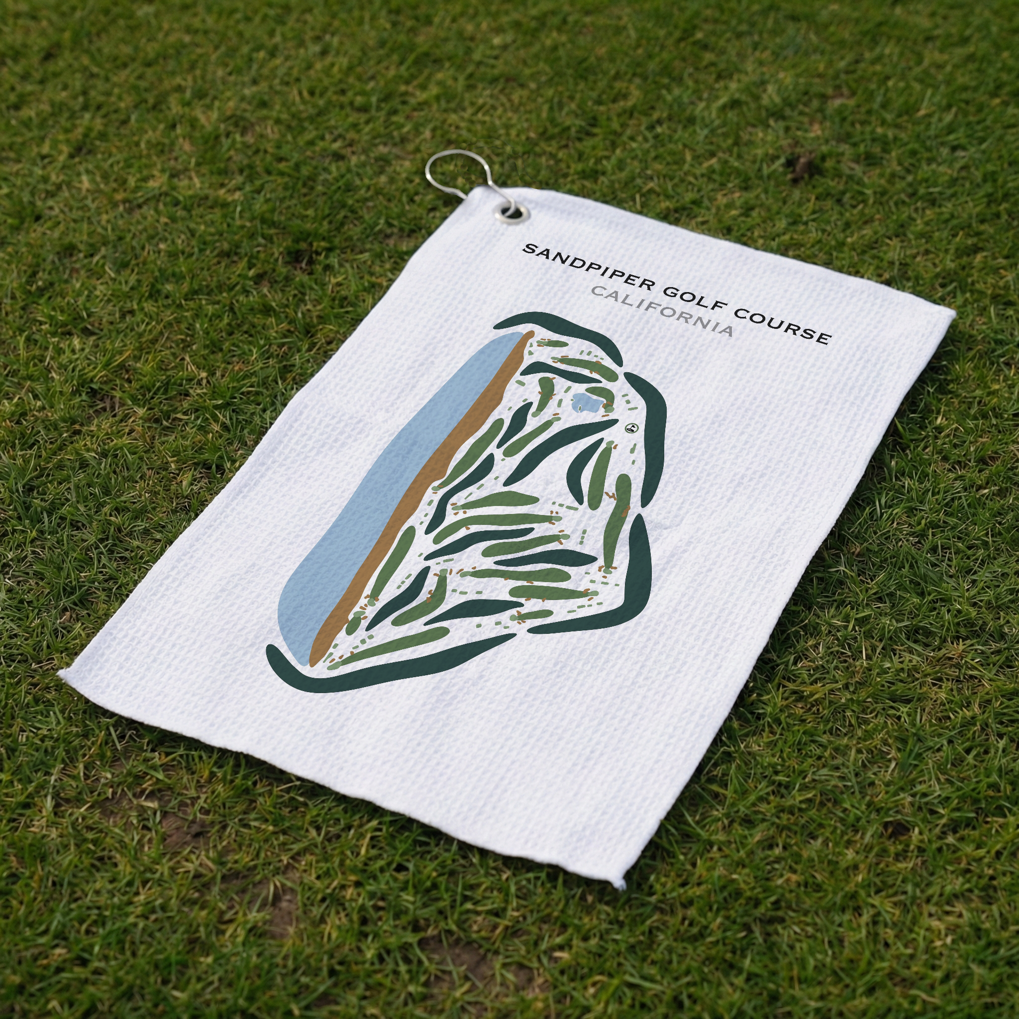 Sandpiper Golf Course, California - Printed Golf Courses