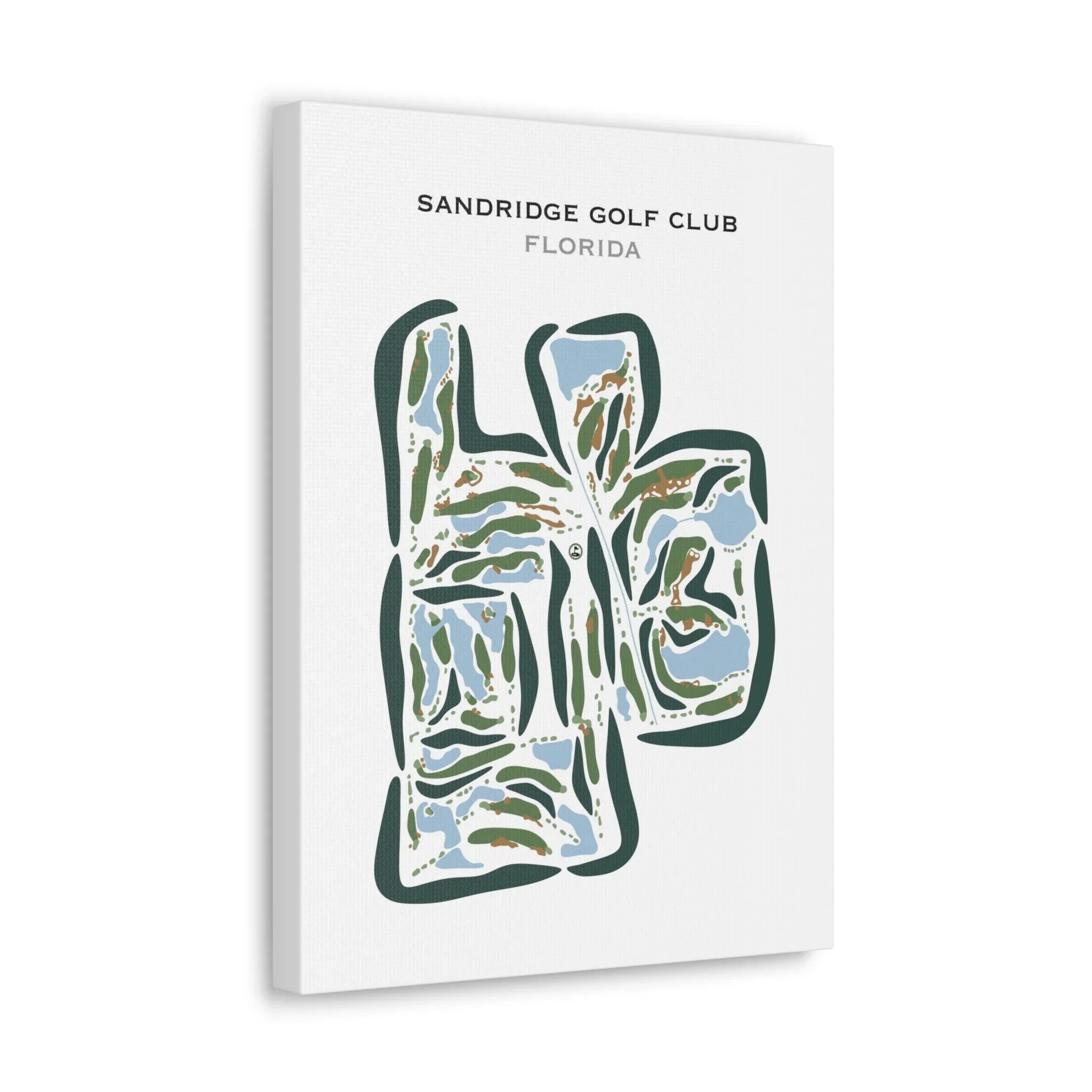 Sandridge Golf Club, Florida - Printed Golf Courses