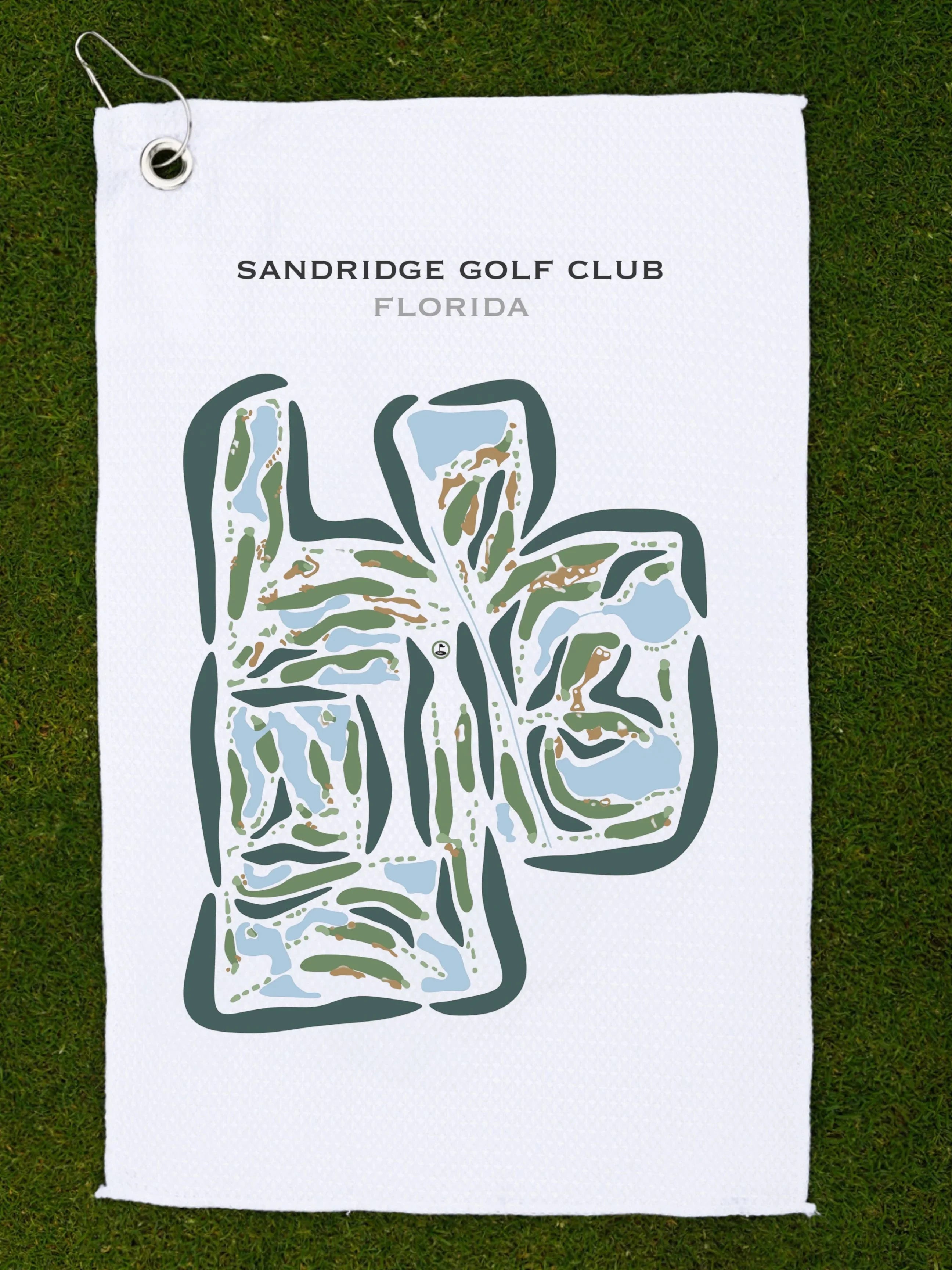 Sandridge Golf Club, Florida - Printed Golf Courses