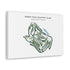 Sandy Run Country Club, Pennsylvania - Printed Golf Courses
