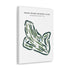 Sandy Burr Country Club, Massachusetts - Printed Golf Courses