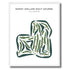 Sandy Hollow Golf Course, Illinois - Printed Golf Courses