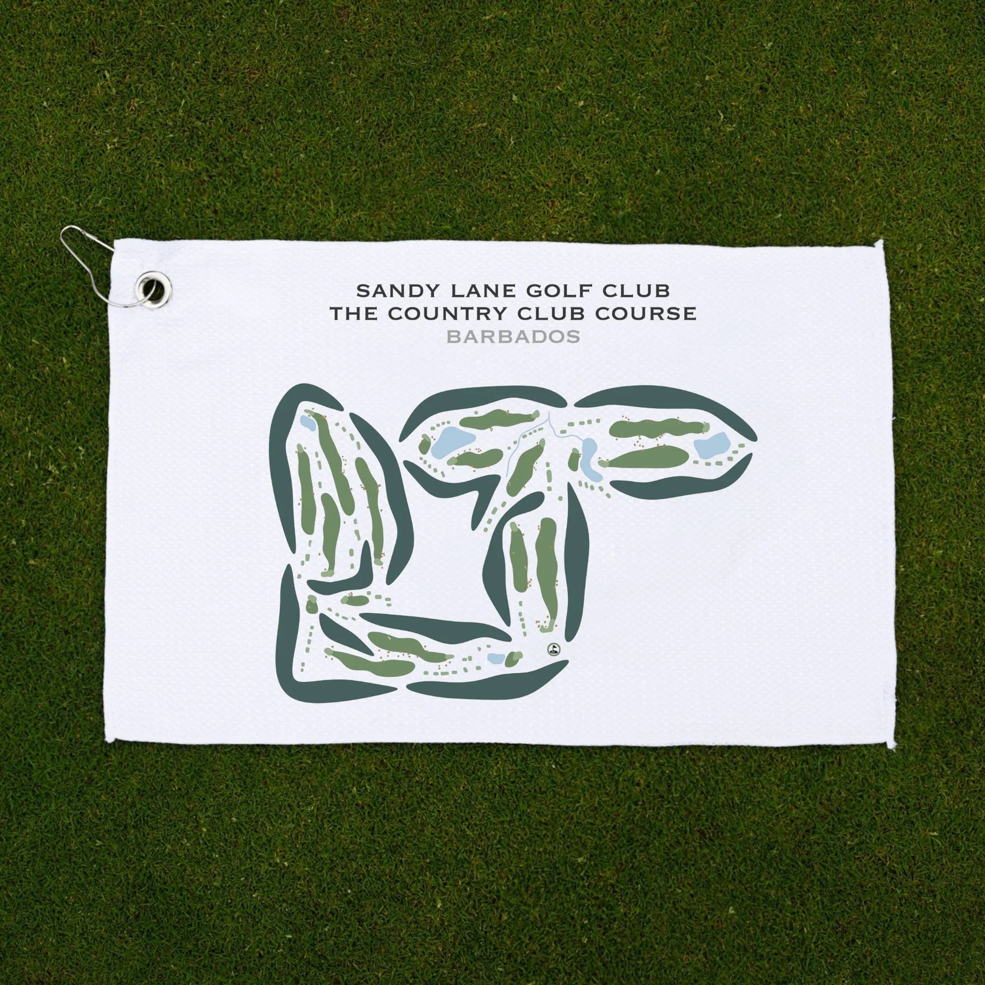 Sandy Lane Golf Club - The Country Club Course, Barbados - Printed Golf Courses