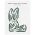 Sandy Ridge Golf Course, Michigan - Printed Golf Courses