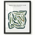 Santa Ana Country Club, California - Printed Golf Courses