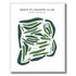 Santa Fe Country Club, New Mexico - Printed Golf Course