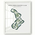 Santa Maria Country Club, California - Printed Golf Courses