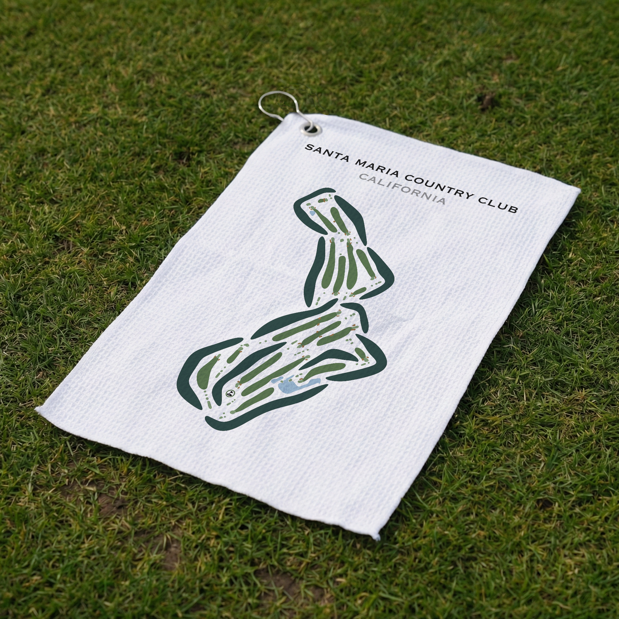 Santa Maria Country Club, California - Printed Golf Courses