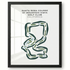 Santa Rosa Course at Mountain Vista Golf Club, California - Printed Golf Courses