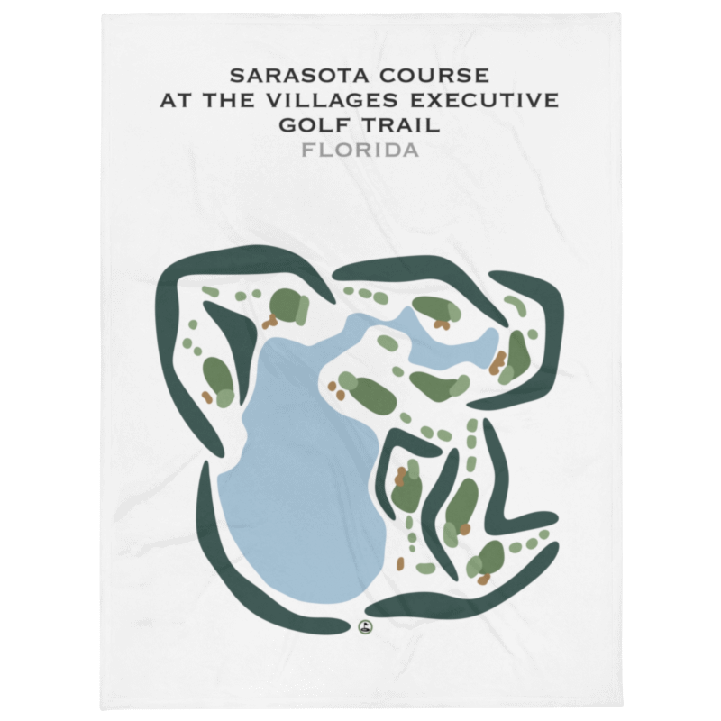 Sarasota at The Villages Executive Golf Trail, Florida - Printed Golf Courses