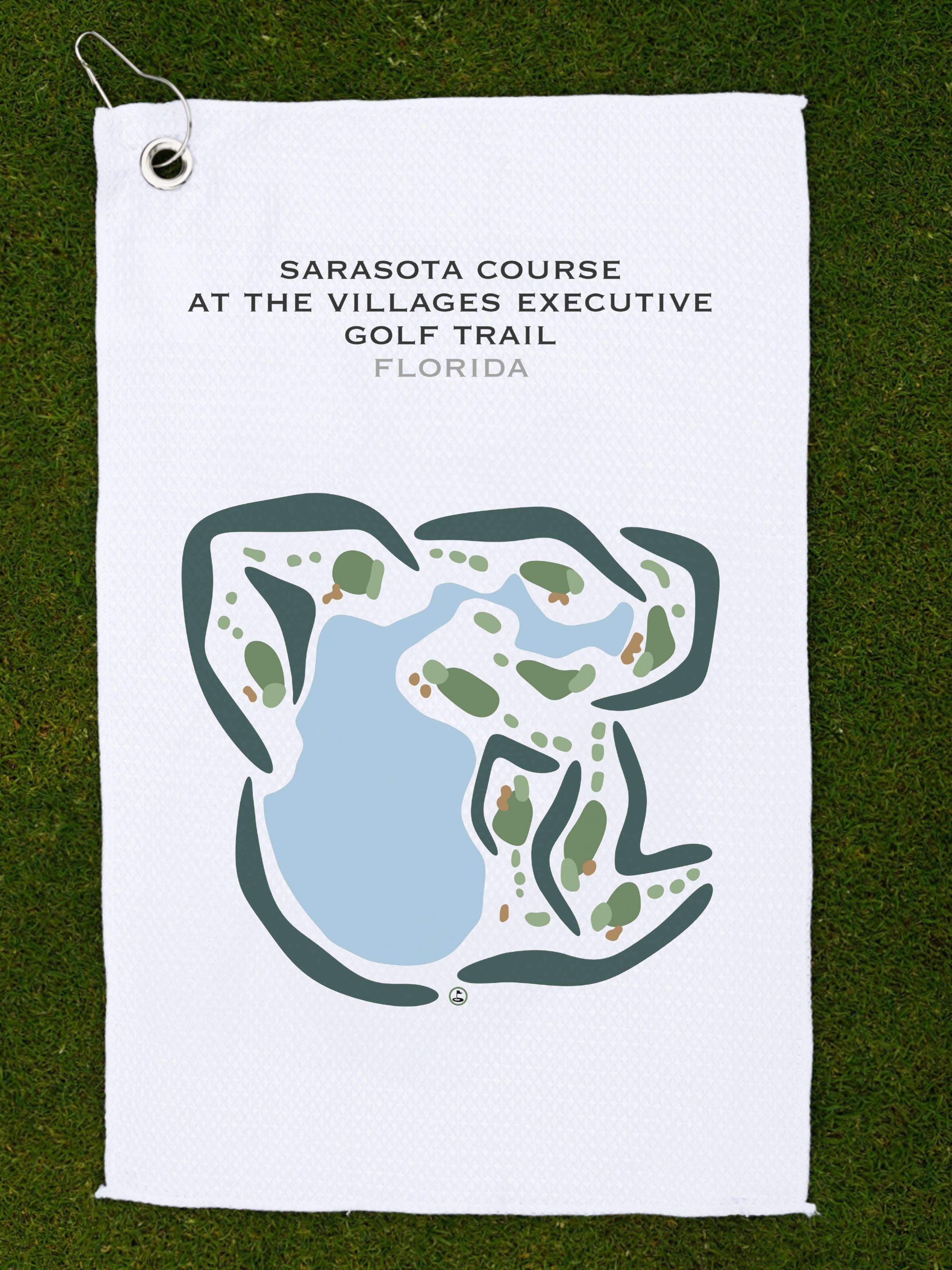 Sarasota at The Villages Executive Golf Trail, Florida - Printed Golf Courses
