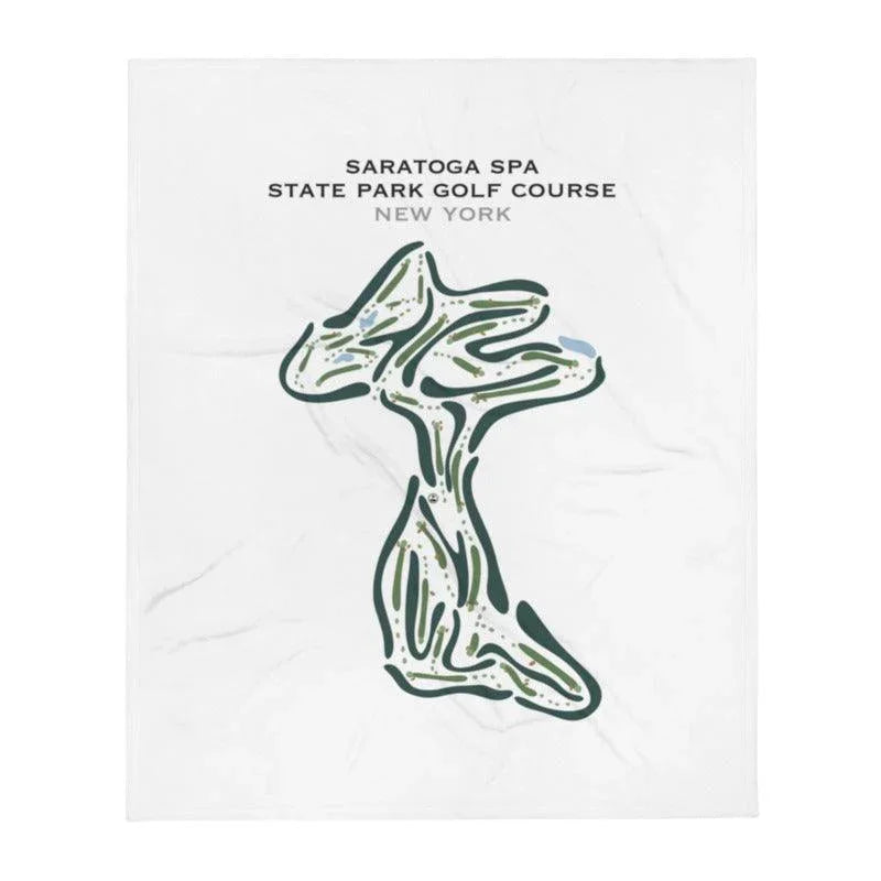 Saratoga Spa State Park Golf Course, New York - Printed Golf Courses